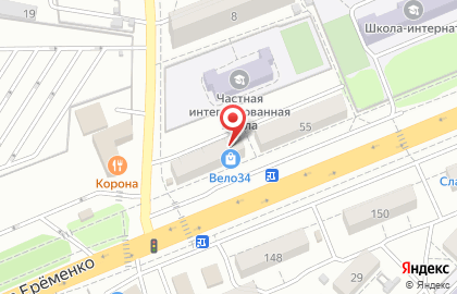 Парикмахерская Вера в Краснооктябрьском районе на карте