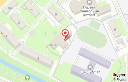 Оконная компания Еврооко в Сормовском районе на карте