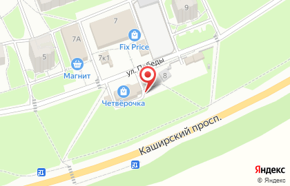 Булочная в Москве на карте