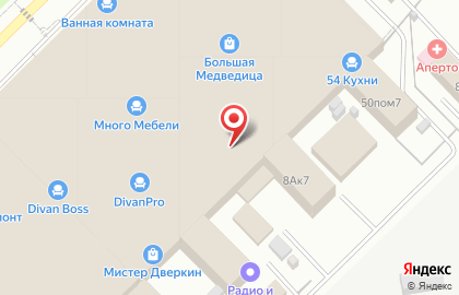 Фирменный салон Двери Океан на Светлановской улице на карте