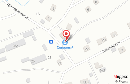 Продовольственный магазин Северный в Горно-Алтайске на карте