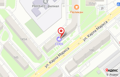 Магазин разливного пива на ул. Карла Маркса, 147 на карте