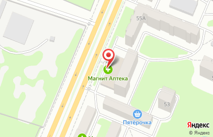 Супермаркет Магнит на проспекте Станке Димитрова на карте