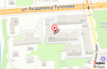 Международный молодежный центр в Твери на карте