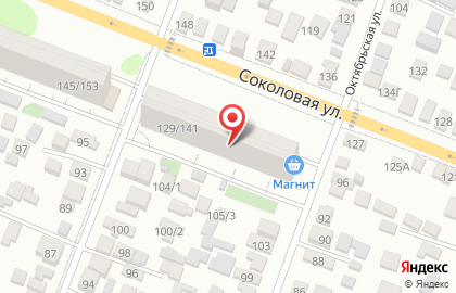 ГК ТехноСпецСнаб на Соколовой улице на карте