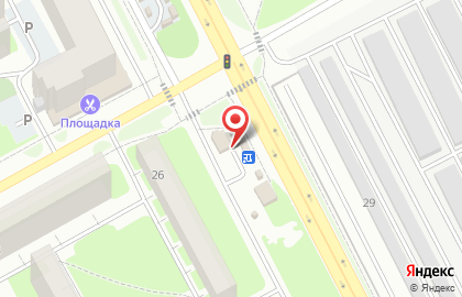 Продуктовый магазин в Вологде на карте