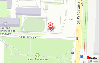 Ветерок в Свердловском районе на карте