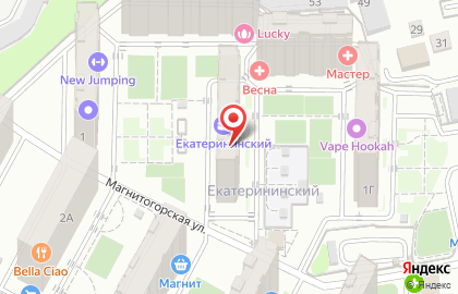 Компания Алистер на Магнитогорской улице на карте