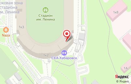 Футбольный клуб СКА-Хабаровск на карте