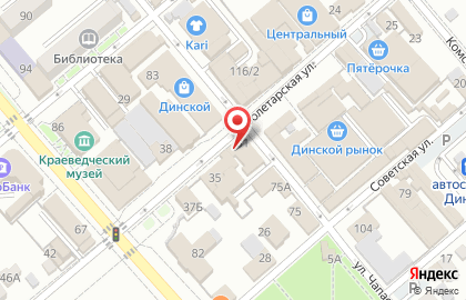 Ломбард Юг-Ломбард на Пролетарской улице на карте