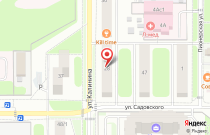 Матрасы в Новомосковске на карте