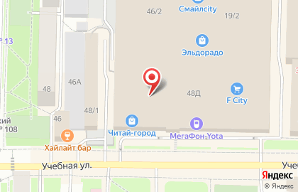 Банкомат Открытие на Учебной улице на карте