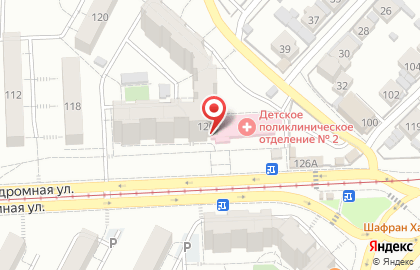 Поликлиника Городская больница №6 на Аэродромной улице на карте