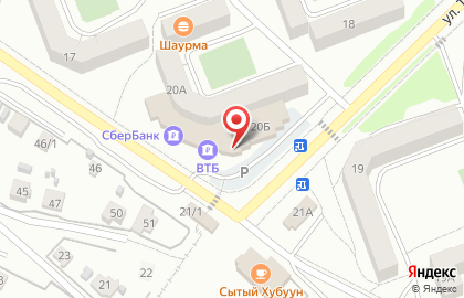 Банкомат СберБанк на улице Туполева, 20а на карте