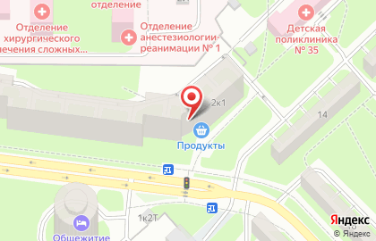 Супермаркет Фасоль в Московском районе на карте