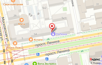 Атлант-текс на карте
