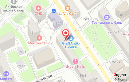 Бар Суши WOK на Воронцовской улице на карте