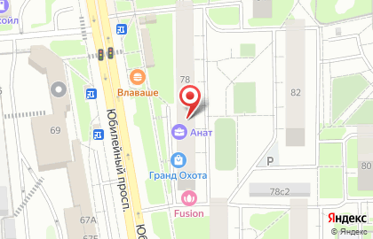 Магазин овощей и фруктов в Москве на карте