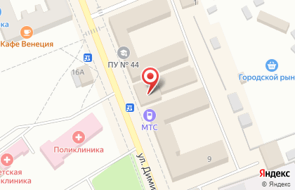 Многопрофильная фирма ТМК на улице Димитрова на карте