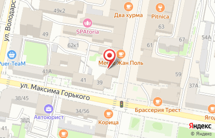 Суши-бар Токио на Московской улице на карте