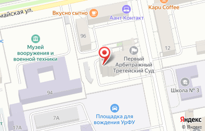 ЕКАД в Екатеринбурге на карте