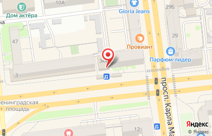Ювелирный магазин Березка в Омске на карте