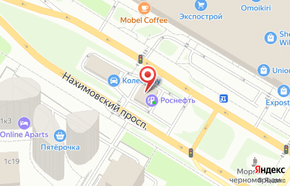 АЗС BP на Нахимовском проспекте, 24а на карте