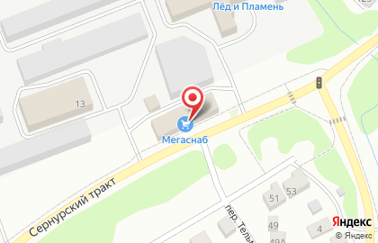 Магазин строительных материалов в Йошкар-Оле на карте