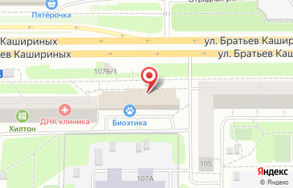 Бухгалтерская фирма Финансовый мир на улице Братьев Кашириных на карте