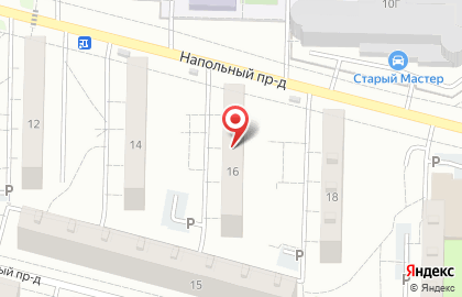 Школа танцев Южное Измайлово в Напольном проезде на карте