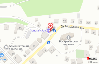 Гостиница Пристанская на карте