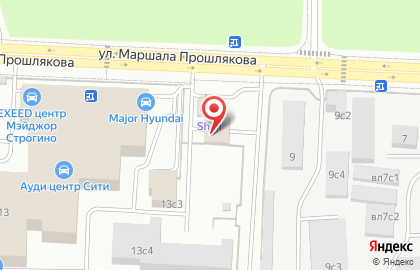 Автомойка Аквалюкс на карте
