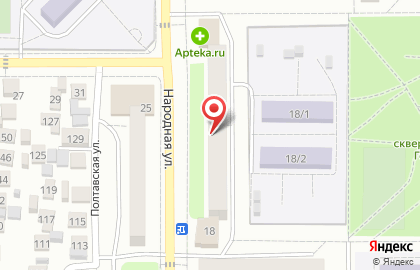 Сеть супермаркетов СосеДДушка на Народной улице на карте