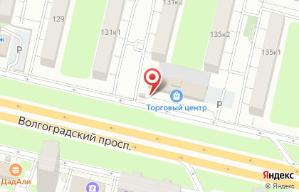Киоск печатной продукции Алфавит на Волгоградском проспекте на карте
