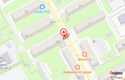 Супермаркет Монетка в Индустриальном районе на карте