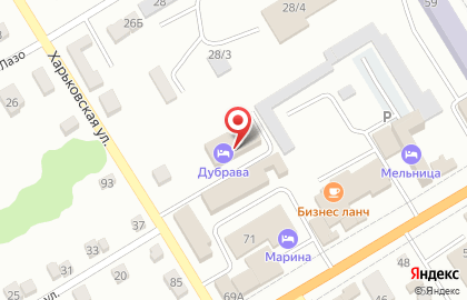 Гостиница Дубрава в Дубовке на карте