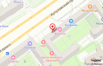 Мастердент на Киевской на карте