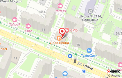 Продуктовый магазин КуулКлевер на Бульваре Дмитрия Донского на карте