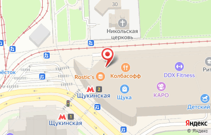 Ресторан Теремок в ТЦ Щука на карте