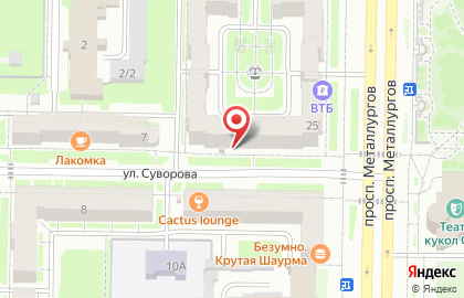 Детская парикмахерская Егоза на карте