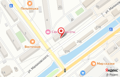 Супермаркет Весенний на карте