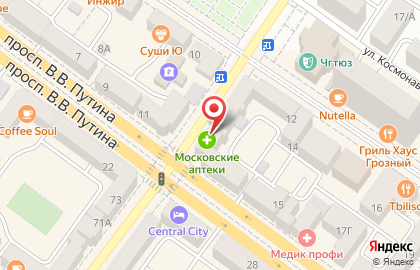 Московские Аптеки на карте