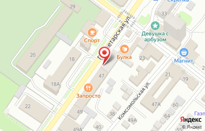 Мебель Поволжья на Пролетарской улице на карте