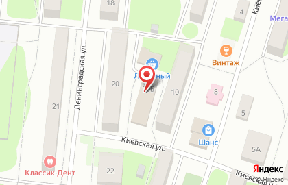 Гипермаркет Магнит в Твери на карте
