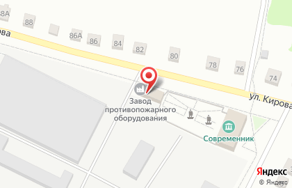 Почта Банк в Кургане на карте