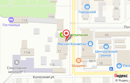Золотой век на Октябрьской улице на карте