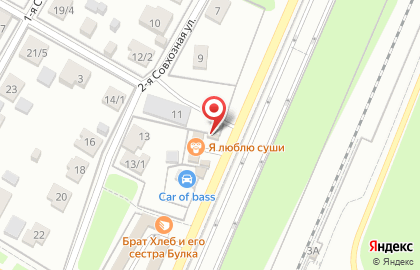 Магазин продуктов в Москве на карте