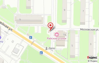 Киоск печатной продукции в Москве на карте