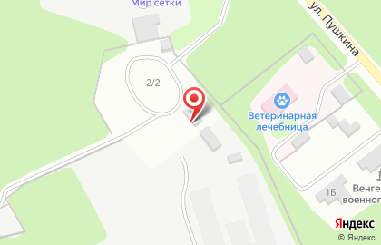 Производственная компания на улице Пушкина на карте
