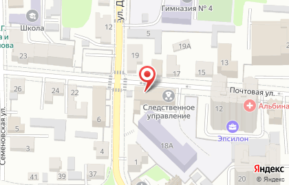 Следственное управление Следственного комитета РФ по Курской области на карте